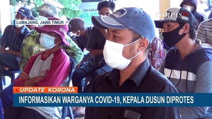 Umumkan Warganya Covid-19, Kepala Dusun Diprotes