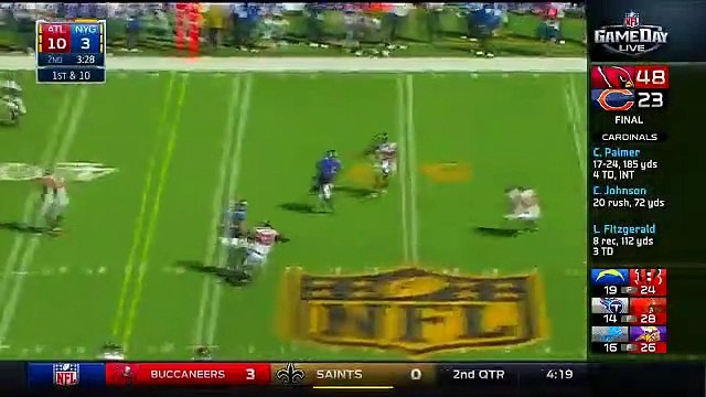 Jogador de futebol americano celebra touchdown... como Ronaldo