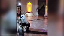 No casamento de uma dançarina, a dança é outra
