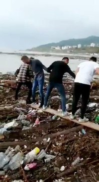 Sinop ve Samsun'da sağanak sele neden oldu; mahsur kalanlar kurtarılıyor (5)