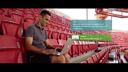 Jonas surpreende ao vender cadeira do Estádio da Luz