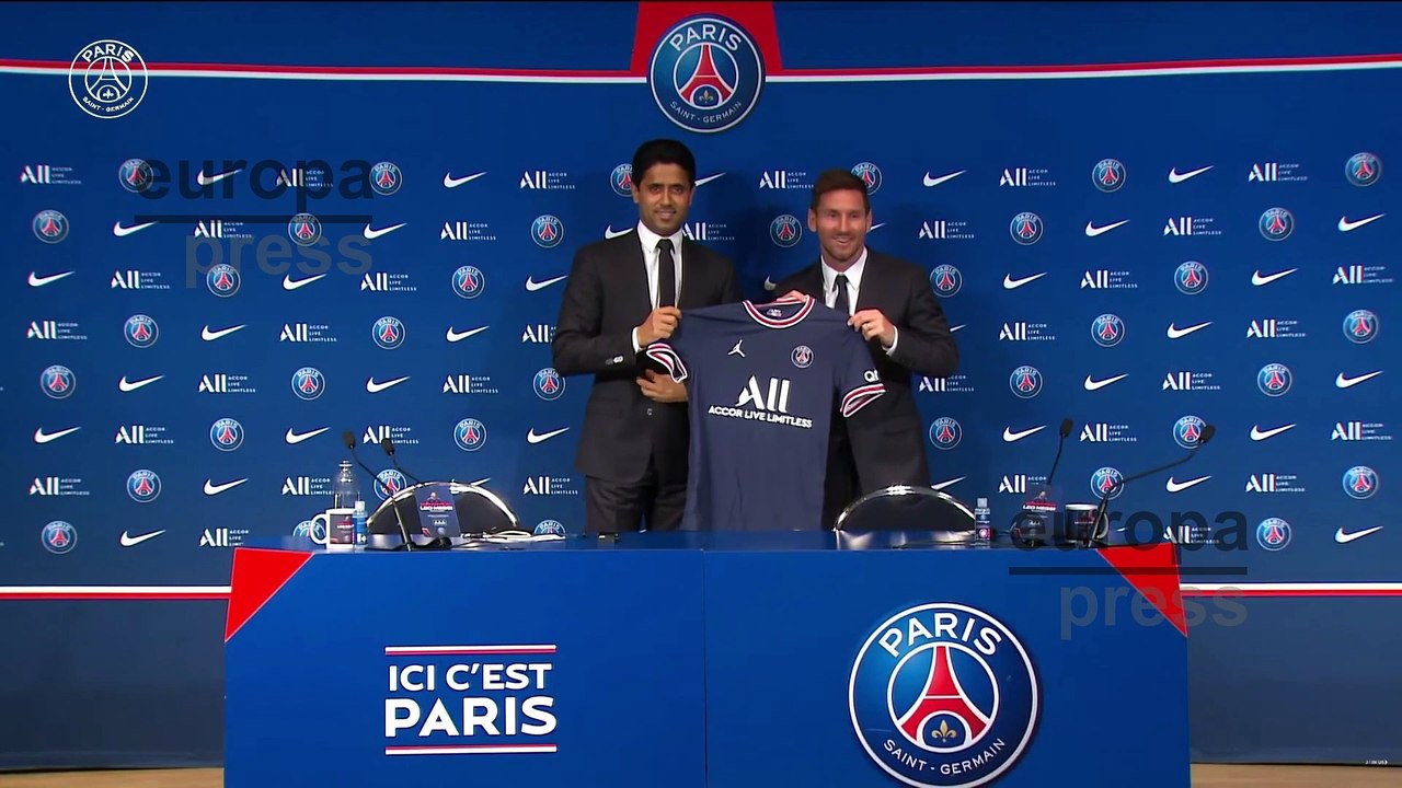Messi es presentado oficialmente como nuevo jugador del PSG