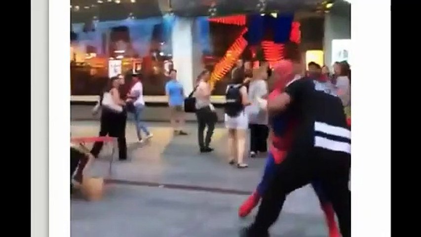 Homem-aranha salva o dia