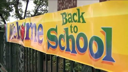 Andrew Macias e o primeiro dia de escola