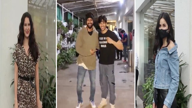 Rumored Couple Katrina Kaif & Vicky Kaushal At The Screening Of Sidharth Malhotra's Movie Shershaah