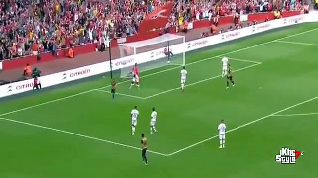 Aaron Ramsey voltou a marcar pelo Arsenal