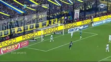 Calleri quis passar para Tévez e fez isto