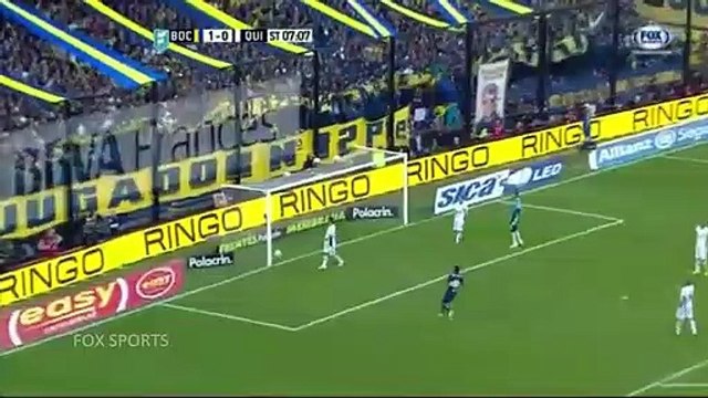 Calleri quis passar para Tévez e fez isto