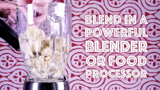 Gelado de banana com apenas dois ingredientes