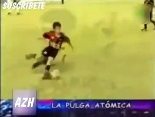 Messi, aos 9 anos, já atormentava vida de ‘outro Boateng’