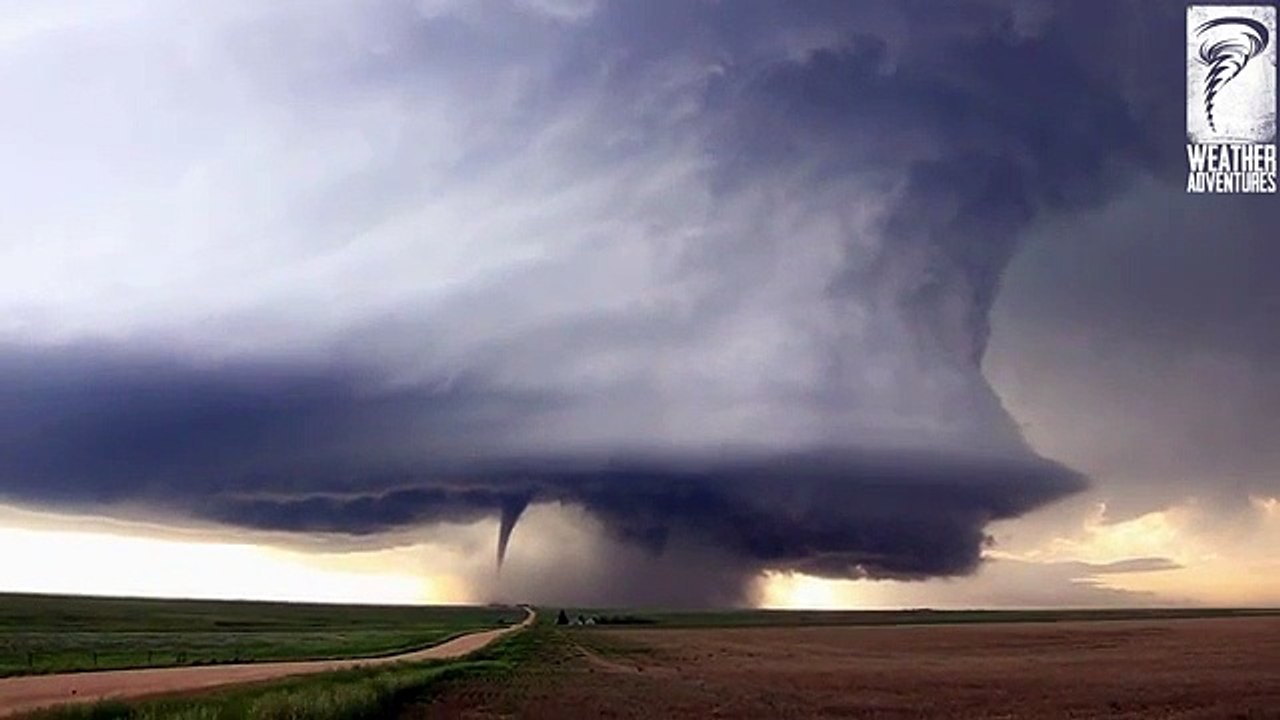 Dança de tornados no Colorado