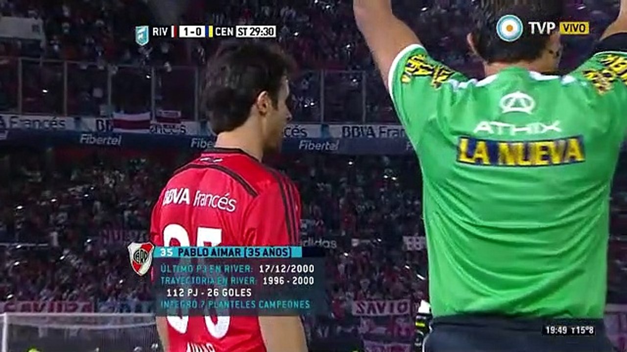 Regresso de Aimar ao Monumental para jogar pelo...