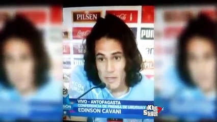 Edison Cavani engana-se ao dizer que Jamaica é em África