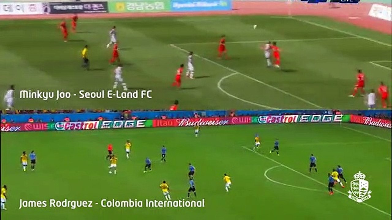 Min-kyu Joo marcou golo à james rodriguez