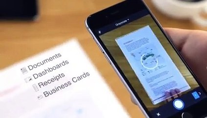 Tire fotografias de documentos e transforme-os em PDF