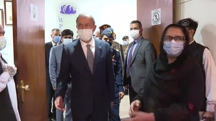 Son dakika! İSLAMABAD - Milli Savunma Bakanı Akar, Pakistan Savunma Üretim Bakanı Jalal ile görüştü