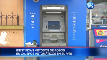 Banda de delincuentes chilenos roban cajeros en el Ecuador