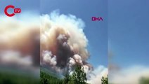 Bucak'ta orman yangını! Köyler boşaltıldı