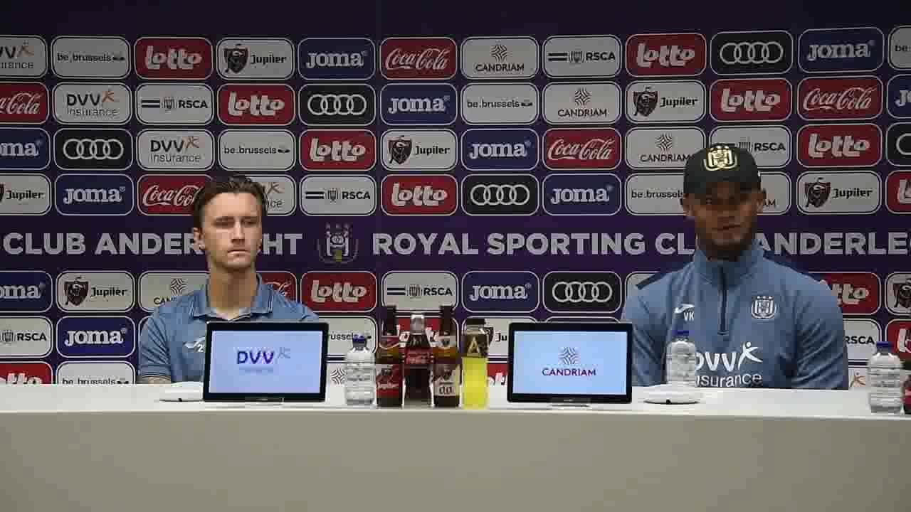 Conference League : Vincent Kompany préface le 3ème tour d'Anderlecht