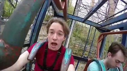 Parque de diversões movido a força humana