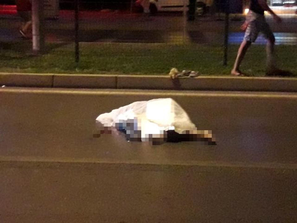 Motosikletin çarptığı Rus turist olay yerinde yaşamını yitirdi