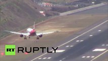 Aterragens perigosas no aeroporto da Madeira