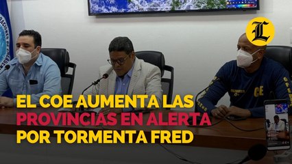 El coe aumenta las pronvicias en alerta por tormenta fred