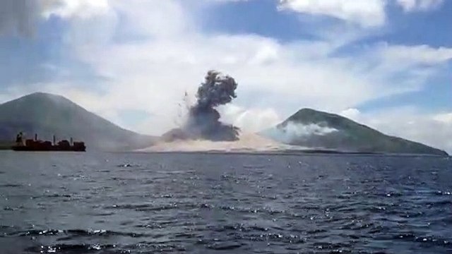A erupção de um vulcão vista mais de 7 milhões de vezes