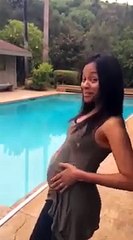 Zoe Saldana assume finalmente a gravidez