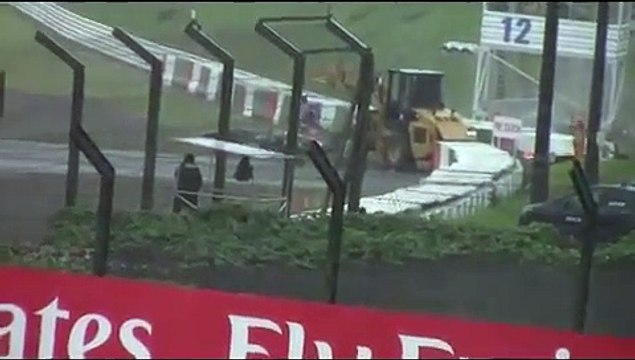 Imagens divulgadas de acidente Jules Bianchi
