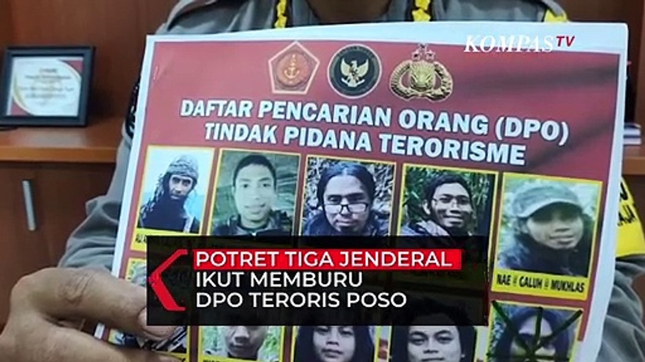 Potret Tiga Jenderal Ikut Buru DPO Teroris Poso Pimpinan Ali Kalora