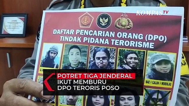 Potret Tiga Jenderal Ikut Buru DPO Teroris Poso Pimpinan Ali Kalora