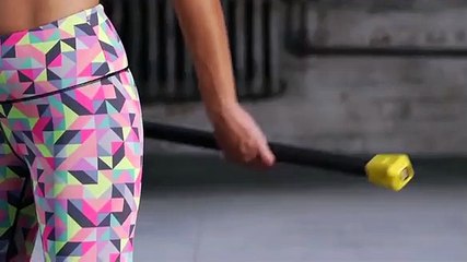 Anjos ensinam como treinar bem as pernas