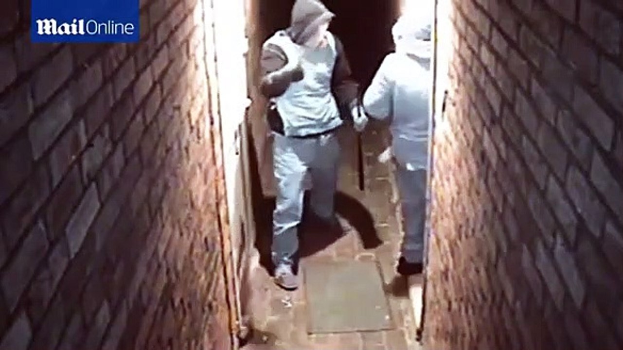 britanico, assalto, video