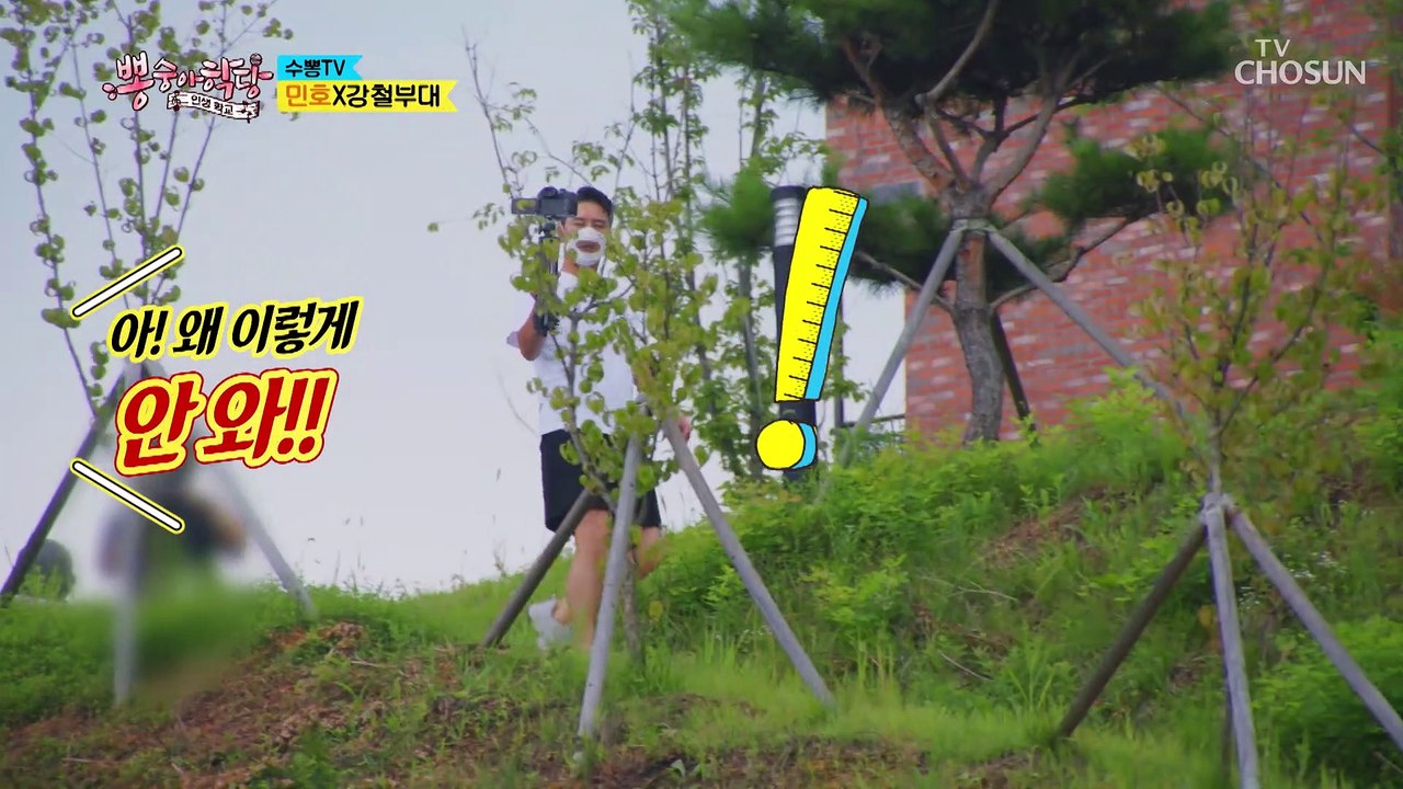 요즘 가장 HOT한 강철부대가 뽕숭아에 떴다 ft. 민호 군기 빡!! TV CHOSU...