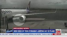 Divulgadas imagens de rapaz que viajou cinco horas junto a roda de avião