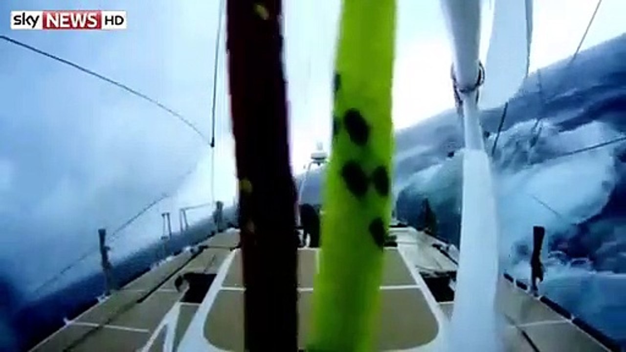 Marinheiro resiste a tornado