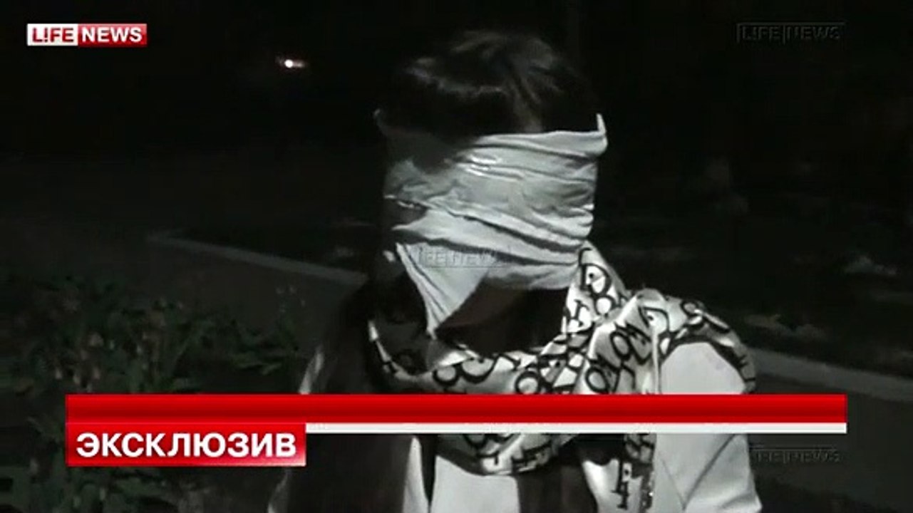 Jornalista detida e exibida por forças pró-russas