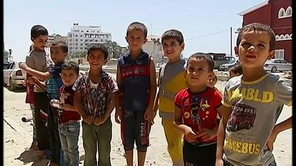 crianças faixa de gaza
