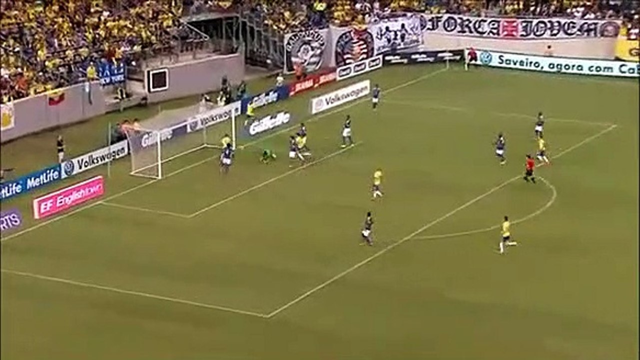 neymar falha golo