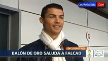 Cristiano Ronaldo envia mensagem de apoio a Falcao