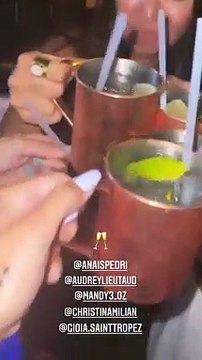 Christina Milian, Anais Pedri, Caroline Receveur et ses amies passent un bon moment !