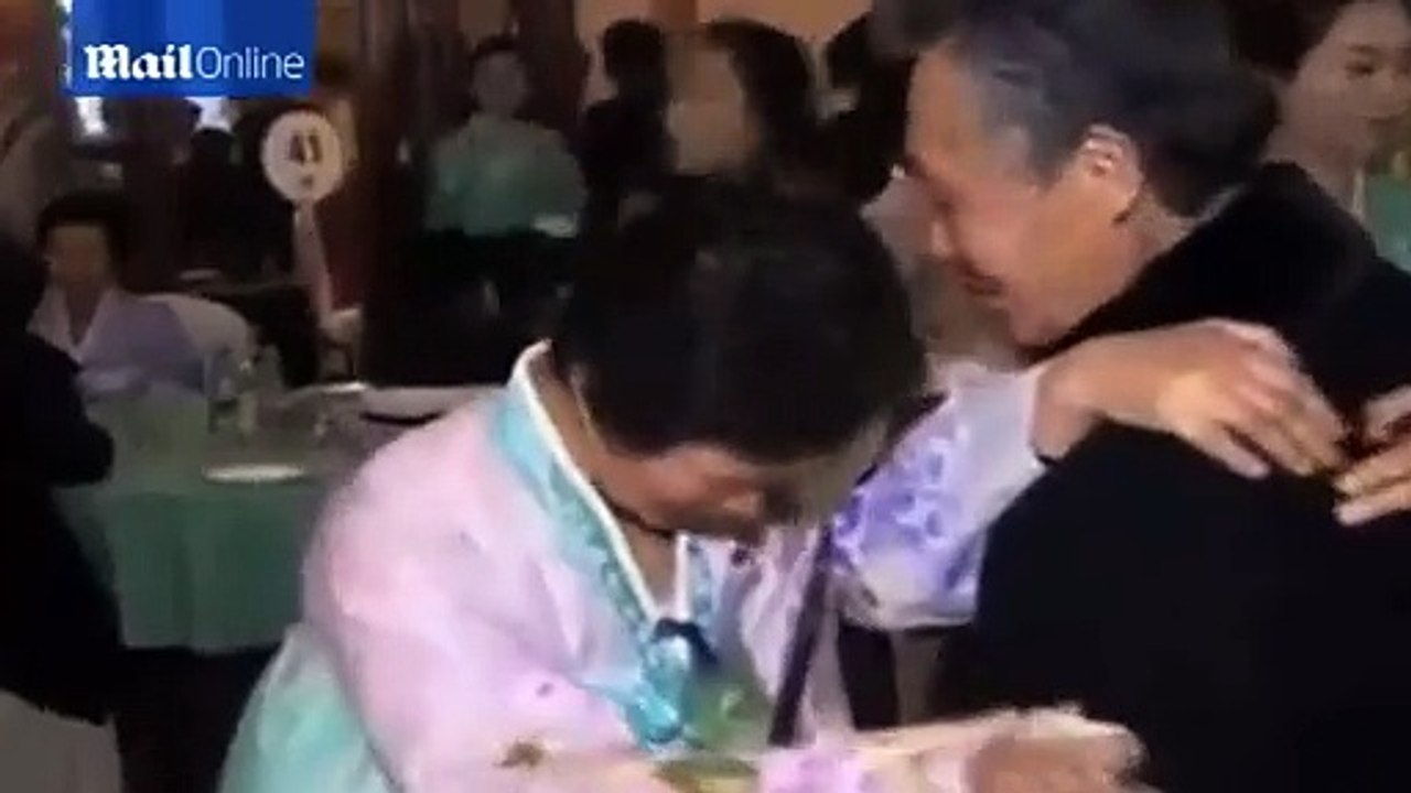 Começaram encontros entre famílias separadas pela guerra