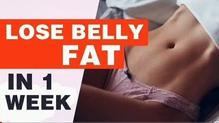8 Min AB Lines Workout - Lose Belly Fat in 1 Week At Home