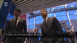 Lionel Messi Official Presentation Paris Saint-Germain With Fans ( MESSI )