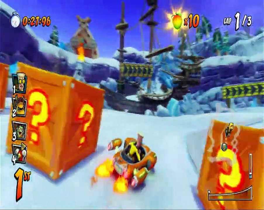 Polar Pass Nintendo Switch Gameplay - Crash Team Racing Nitro-Fueled