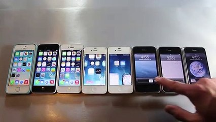 Comparação entre iPhone's