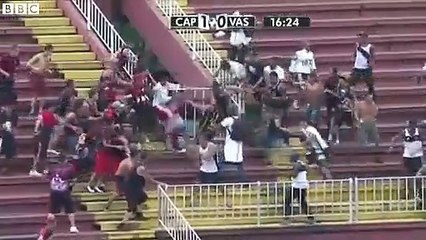 Vasco da Gama e Fluminense despromovidos em jornada violenta
