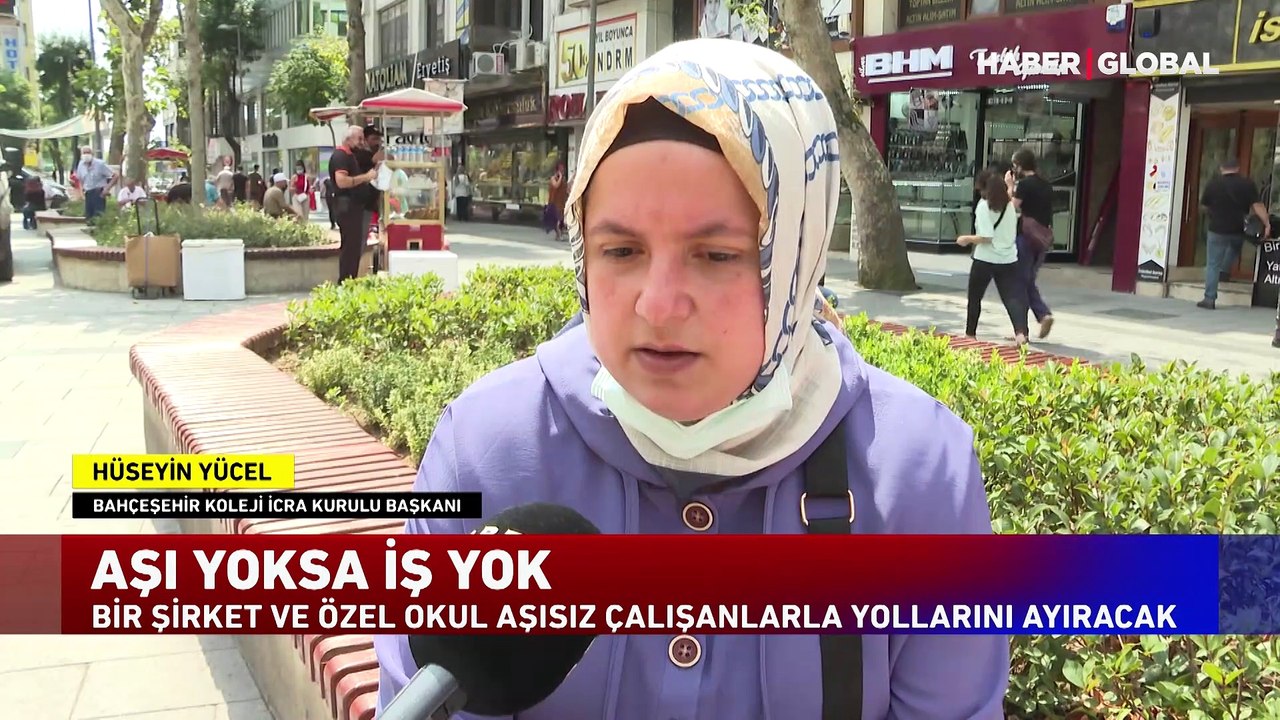 Aşı yoksa iş yok!