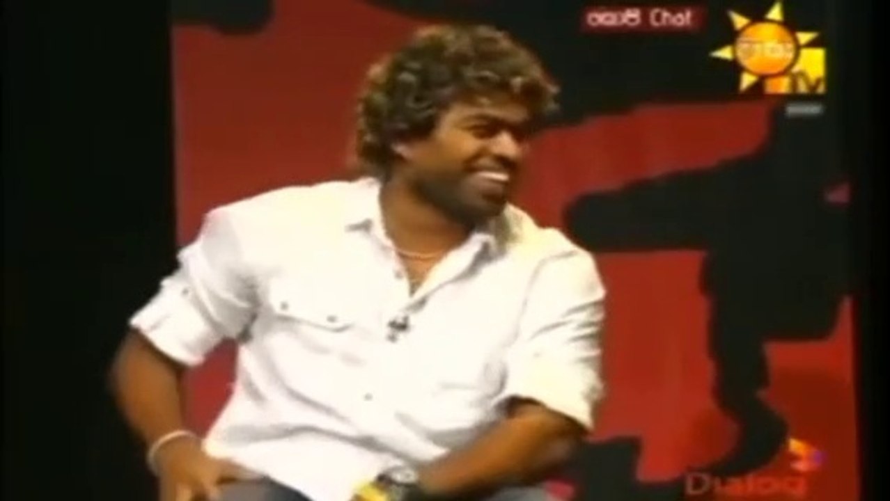 Lasith malinga live copy chat sri lankan chat program  /  part  01